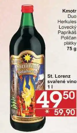 Jip St. lorenz svařené víno, 1 l nabídka