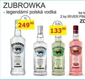 BENE Nápoje Zubrowka legendární polská vodka, 0,5 l nabídka