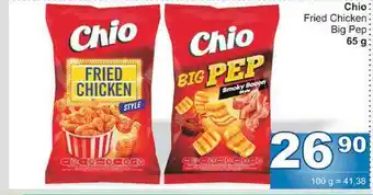 Jip Chio fried chicken big pep 65 g nabídka
