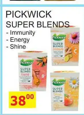 BENE Nápoje Pickwick super blends nabídka