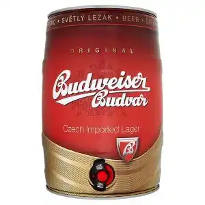 BENE Nápoje Budweiser budvar světlý ležák sud 5l nabídka