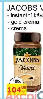 BENE Nápoje Jacobs velvet instantní káva, 180 g nabídka
