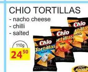 BENE Nápoje Chio tortillas, 110 g nabídka