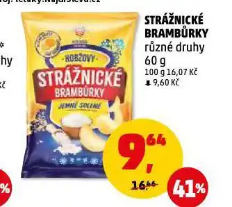 Penny Market Strážnické brambůrky nabídka