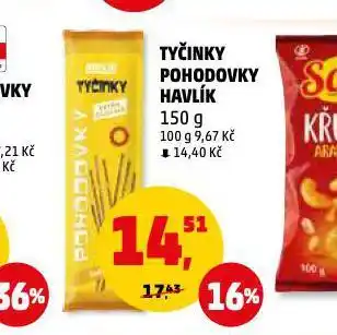 Penny Market Tyčinky pohodovky havlík nabídka