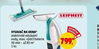 Penny Market Vysavač na okna leifheit nabídka
