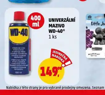 Penny Market Wd-40 univerzální mazivo nabídka