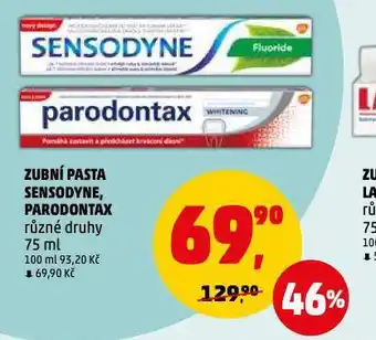 Penny Market Sensodyne zubní pasta nabídka