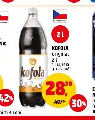 Penny Market Kofola original 2l nabídka