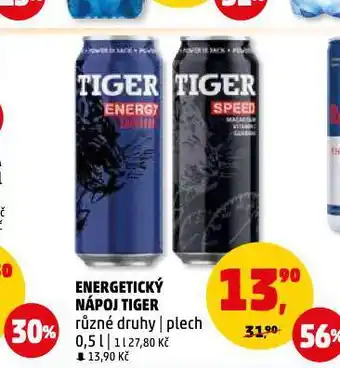 Penny Market Tiger energetický nápoj nabídka