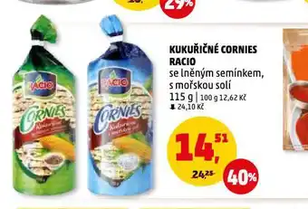 Penny Market Racio kukuřičné cornies nabídka