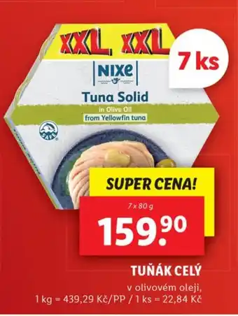 Lidl TUŇÁK CELÝ nabídka