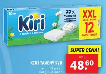 Lidl KIRI TAVENÝ SÝR nabídka