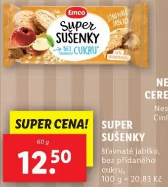 Lidl SUPER SUŠENKY nabídka