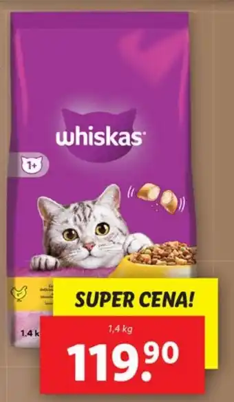 Lidl WHISKAS GRANULE PRO KOČKY nabídka