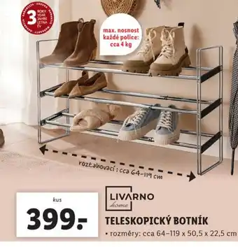 TELESKOPICKÝ BOTNÍK