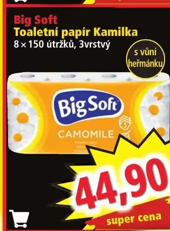 Norma Big Soft Toaletní papír Kamilka nabídka