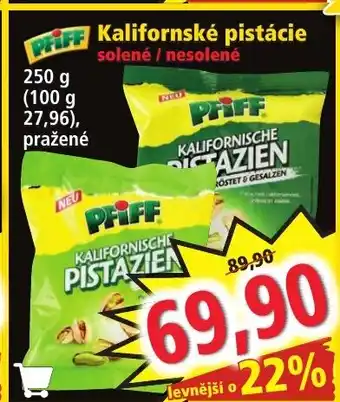 Norma Kalifornské pistácie nabídka