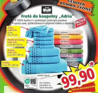 Norma Froté do koupelny „,Adria" nabídka