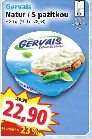 Norma Gervais Natur / S pažitkou nabídka