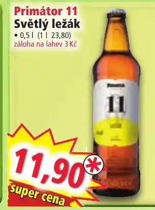 Norma Primátor 11 Světlý ležák nabídka