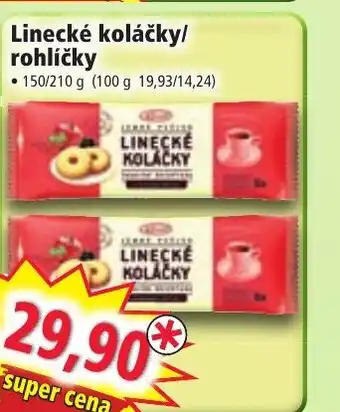 Norma Linecké koláčky/ rohlíčky nabídka