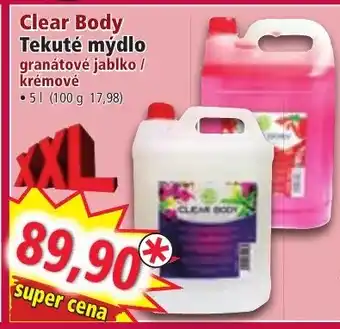 Norma Clear Body Tekuté mýdlo nabídka