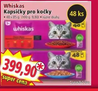 Norma Whiskas Kapsičky pro kočky nabídka