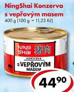 CBA Ningshai konzerva s vepřovým masem, 400 g nabídka