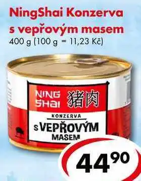 CBA Ningshai konzerva s vepřovým masem, 400 g nabídka