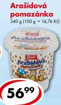 CBA Arašídová pomazánka, 340 g nabídka