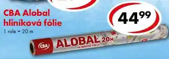 CBA Cba alobal hliníková fólie nabídka