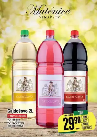 Tamda Foods Gajdošovo 2 l nabídka
