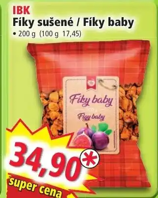 IBK Fíky sušené / Fíky baby