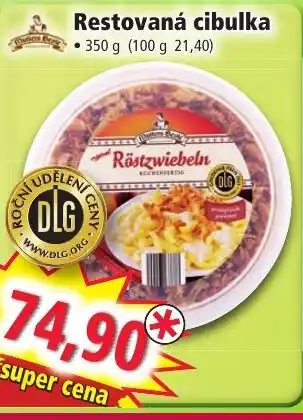Norma Restovaná cibulka nabídka