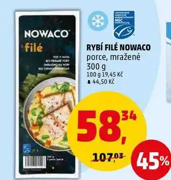 Penny Market Rybí filé nowaco porce, mražené, 300 g nabídka