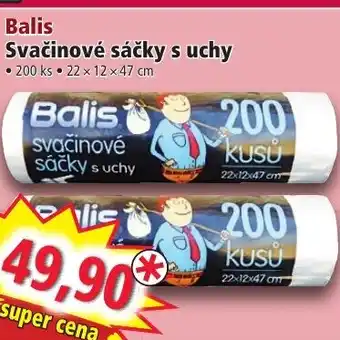 Norma Balis Svačinové sáčky s uchy nabídka