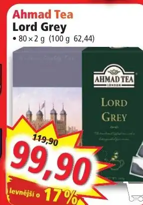 Norma Ahmad Tea Lord Grey nabídka