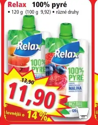 Norma Relax 100% pyré nabídka