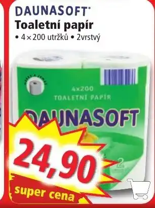Norma DAUNASOFT Toaletní papír nabídka
