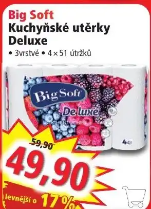Norma Big Soft Kuchyňské utěrky Deluxe nabídka