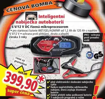 Inteligentní nabíječka autobaterií