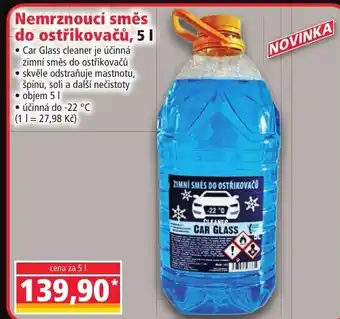 Nemrznoucí směs do ostřikovačů, 5 I