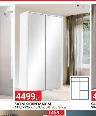 Baumax Šatní skříň nabídka