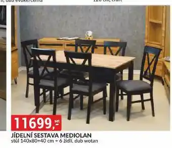 Baumax Jídelní sestava nabídka