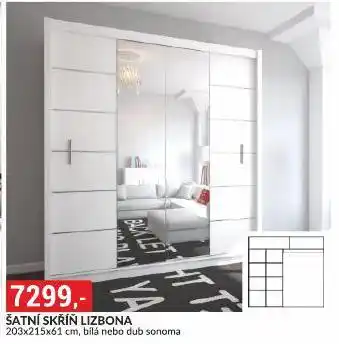 Baumax Šatní skříň nabídka