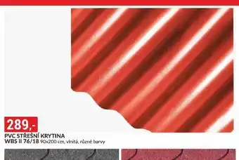 Baumax Střešní krytina pvc nabídka