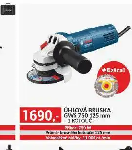 Baumax Úhlová bruska nabídka