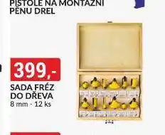 Baumax Sada fréz do dřeva nabídka