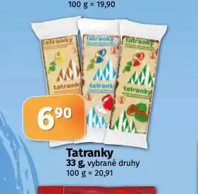 Coop Tatranky nabídka